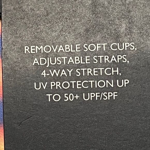 Tommy Hilfiger Tie-Dye Tie-Front Bikini Top Swirl Hot Pink XL NWT - Picture 8 of 9